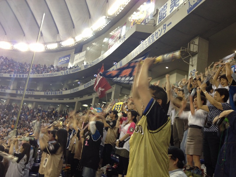 2012シーズン 躍動 対日本ハム2回戦・東京ドーム 巨 人 2−3 日本ハム - 乾坤一擲