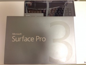 Surface Pro 3 開封1