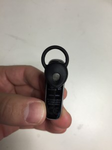 Jabra MINI イヤージェルを取り付けたところ