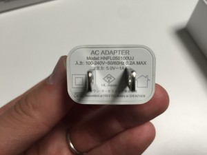 FREETEL KATANA02 USB-ACアダプター
