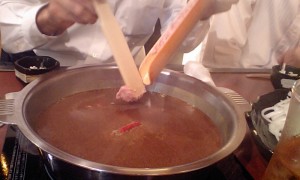 カレー鍋のスープ